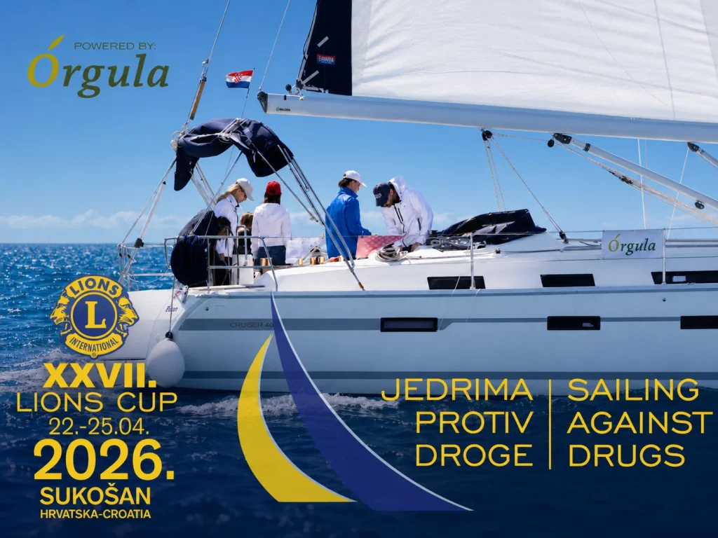 Orgula zlatni sponzor 27. Lions regate „Jedrima protiv droge“